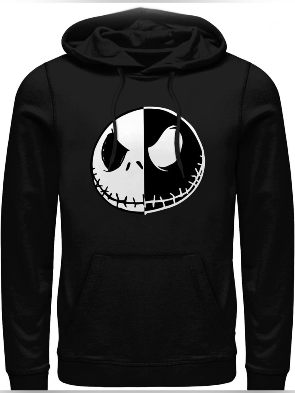 New Disney’s Night Before Christmas Jack Skellington Men’s Hoodie size 2XL